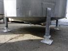 Used Bright Sheet Metal Tank, Approximately 4,000 Gallon, 304 Stainless Steel, Vertical. 100