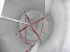 Used Bright Sheet Metal Tank, Approximately 4,000 Gallon, 304 Stainless Steel, Vertical. 100