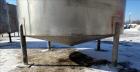 Used Bright Sheet Metal Tank, Approximately 4,000 Gallon, 304 Stainless Steel, Vertical. 100