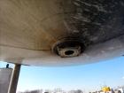 Used Bright Sheet Metal Tank, Approximately 4,000 Gallon, 304 Stainless Steel, Vertical. 100