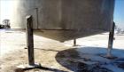 Used Bright Sheet Metal Tank, Approximately 4,000 Gallon, 304 Stainless Steel, Vertical. 100