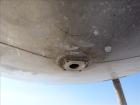 Used Bright Sheet Metal Tank, Approximately 4,000 Gallon, 304 Stainless Steel, Vertical. 100