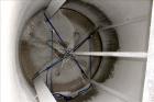 Used Bright Sheet Metal Tank, Approximately 4,000 Gallon, 304 Stainless Steel, Vertical. 100