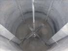 Used Bright Sheet Metal Tank, Approximately 4,000 Gallon, 304 Stainless Steel, 