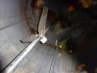 Used Tank, Approximately 2,400 Gallon, 304 Stainless Steel, Vertical.