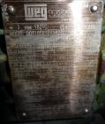 Used Tank, Approximately 1,900 Gallon, 316 Stainless Steel, Vertical.