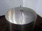 Used Tank, Approximate 1400 Gallons, 304 Stainless Steel, Vertical. Approximate 66