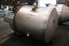 Used Dispersion Tank, Approximately 1000 Gallon, 304 Stainless steel, Vertical. Approximately 66