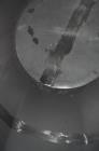 Used Tank, Approximate 1,300 Gallon, Stainless Steel, Horizontal.