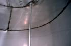 Used Tank, Approximate 4,000 Gallon, Stainless Steel, Vertical.