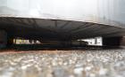 Used Tank, Approximate 4,000 Gallon, Stainless Steel, Vertical.