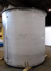 Unused- Tank, Approximately 3,000 Gallon, 304 Stainless steel, Vertical. Approximately 102