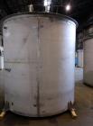 Unused- Tank, Approximately 3,000 Gallon, 304 Stainless steel, Vertical. Approximately 102