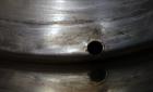 Used Mixing Tank, 1,500 Gallon, 304 Stainless Steel, Vertical.