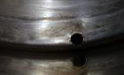 Used- Mixing Tank, 1,500 Gallon, 304 Stainless Steel, Vertical.