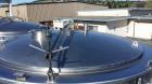 Used- Approx. 3000 Gallon Stainless Steel Jacketed Wine Tank. Approx. 96