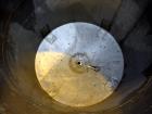 Used Tank, Approximate 1000 Gallon, 304 Stainless Steel, Vertical.