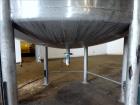 Used Tank, Approximate 1,850 Gallon, 304 Stainless Steel, Vertical.