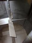 Used Mixing Tank, Approximate 2,000 Gallon, 304 Stainless Steel, Vertical.