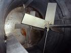 Used Mixing Tank, Approximate 2,000 Gallon, Stainless Steel, Vertical.