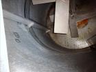 Used Mixing Tank, Approximate 2,000 Gallon, Stainless Steel, Vertical.