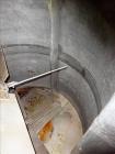 Used Mixing Tank, Approximate 2,000 Gallon, Stainless Steel, Vertical.