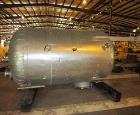 Unused- Tank, 2,150 Gallon. 304L stainless steel. 6 diameter x 7 11