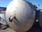 Used Falco Tank, Approximately 2,500 Gallon, 304 Stainless Steel, Vertical. Approximate 89” diameter x 138” straight side. Internal rated 40 psi & Full Vacuum. 5/16