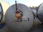 Used Falco Tank, Approximately 2,500 Gallon, 304 Stainless Steel, Vertical. Approximate 89” diameter x 138” straight side. Internal rated 40 psi & Full Vacuum. 5/16