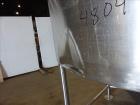 Used Tank, Approximate 3,200 Gallon, 316 Stainless Steel, Vertical