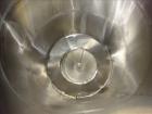 Used Tank, Approximate 3,200 Gallon, 316 Stainless Steel, Vertical