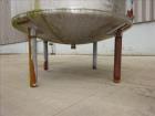 Used Tank, Approximate 1,100 Gallons, 304 Stainless Steel, Vertical.