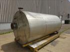 Used Tank, Approximate 2,500 Gallon, 304 Stainless steel, Vertical.