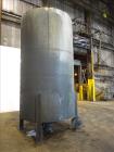 Used Tank, 4,000 Gallon, 304 Stainless steel, Vertical. Approximate 88