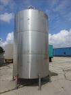 Used Stainless Steel Metals Inc. Approximately 4,000 Gallon Tank