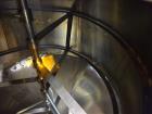 Used Tank, Approximately 1,700 Gallon, 304 Stainless Steel, Vertical.