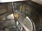 Used Tank, Approximately 1,700 Gallon, 304 Stainless Steel, Vertical.