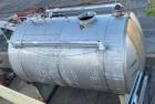 Used-3,000 Gallon, Horizontal, Stainless Steel Tank