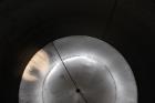 Used Tank, Approximately 1500 gallon, 304 Stainless Steel, Vertical.