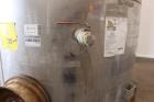 Used Tank, Approximately 2,000 gallon, 304 Stainless Steel, Vertical.