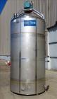 Used Mueller Jacketed Mix Tank, Approximate 1,600 Gallon, 316 Stainless Steel.