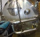 Used Mueller Jacketed Mix Tank, Approximate 1,600 Gallon, 316 Stainless Steel.
