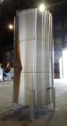 Used Tank, Approximately 2400 Gallon, 304 Stainless Steel, Vertical.