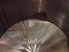Used Tank, Approximately 2400 Gallon, 304 Stainless Steel, Vertical.