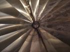 Used Tank, Approximately 2400 Gallon, 304 Stainless Steel, Vertical.