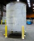 Used Tank, Approximate 2,900 Gallon, 304 Stainless Steel, Vertical