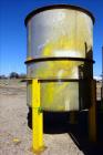 Used Tank, Approximate 2,300 Gallon, Stainless Steel, Vertical.