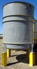 Used- Tank, Approximate 2,300 Gallon, Stainless Steel, Vertical.