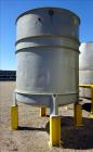 Used Tank, Approximate 2,300 Gallon, Stainless Steel, Vertical.