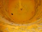 Used Tank, Approximate 2,300 Gallon, Stainless Steel, Vertical.